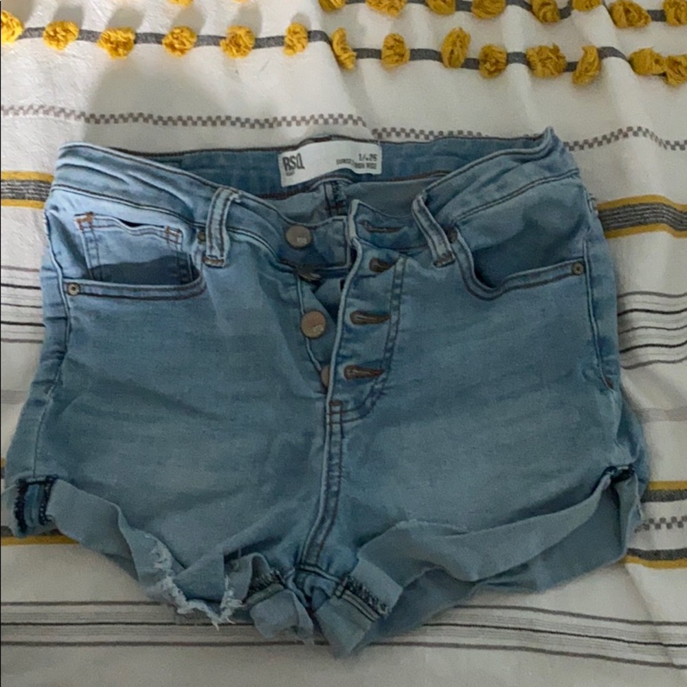 Cute button shorts